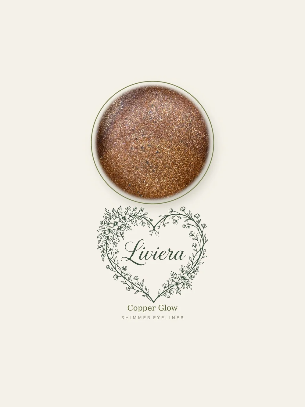 Plastic Free Shimmery Cream Eyeshadow Made With Organic Ingredients